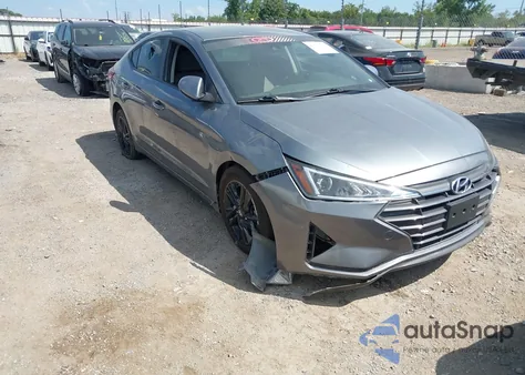 2019 Hyundai Elantra Sel from USA, damaged, VIN KMHD84LFXKU767802